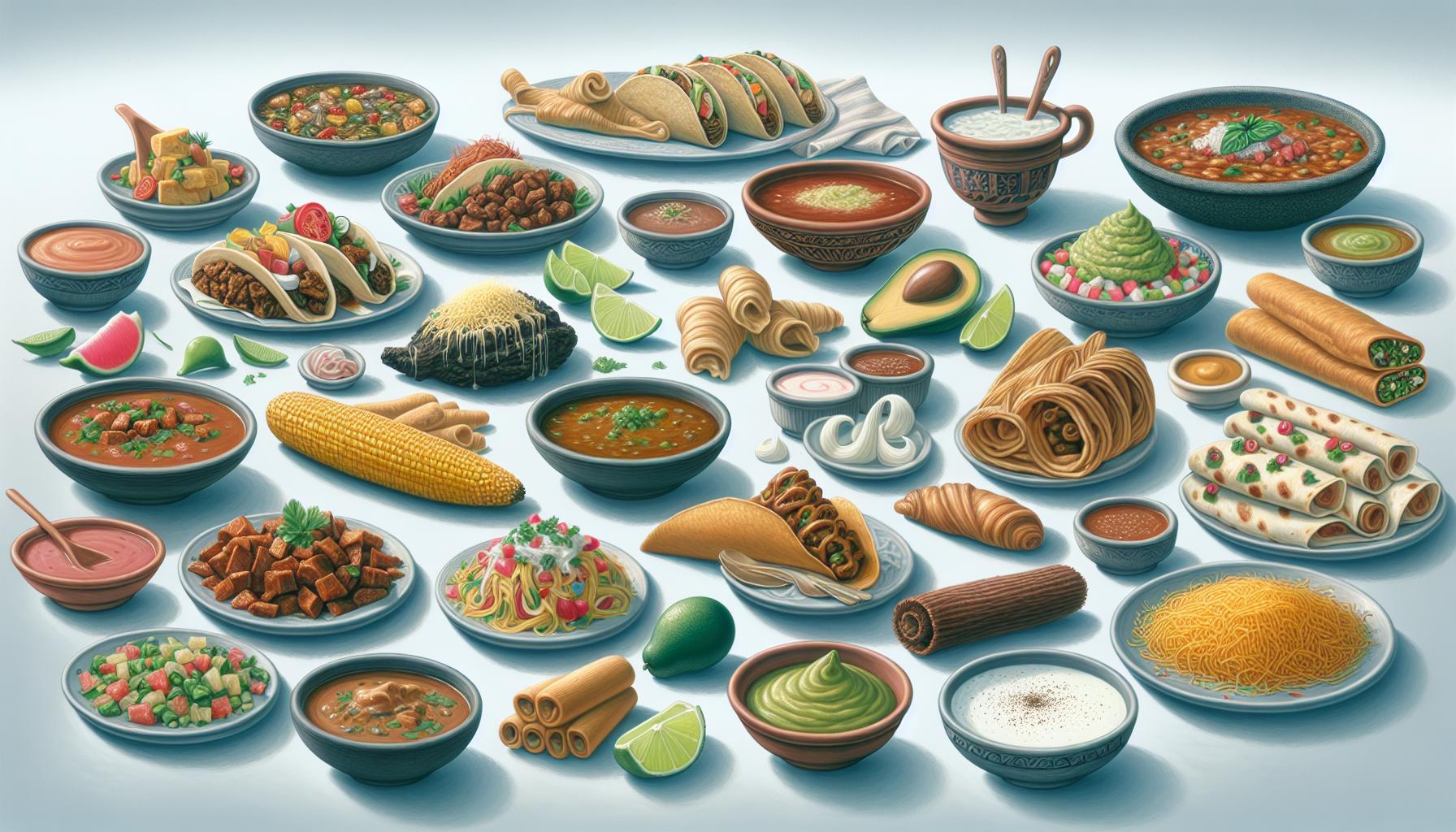pratos típicos da gastronomia mexicana